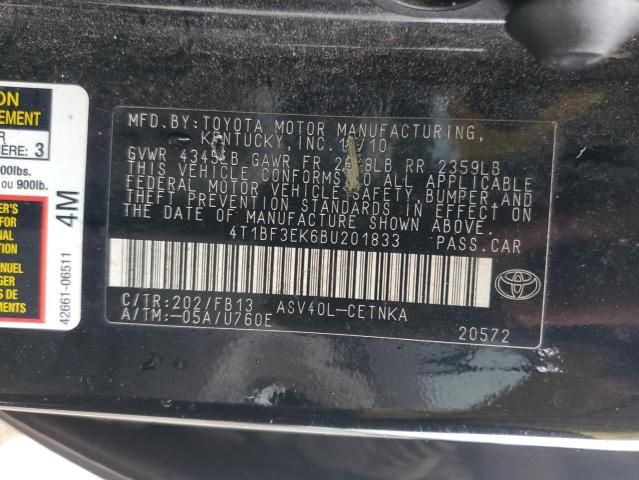 2011 Toyota Camry Base