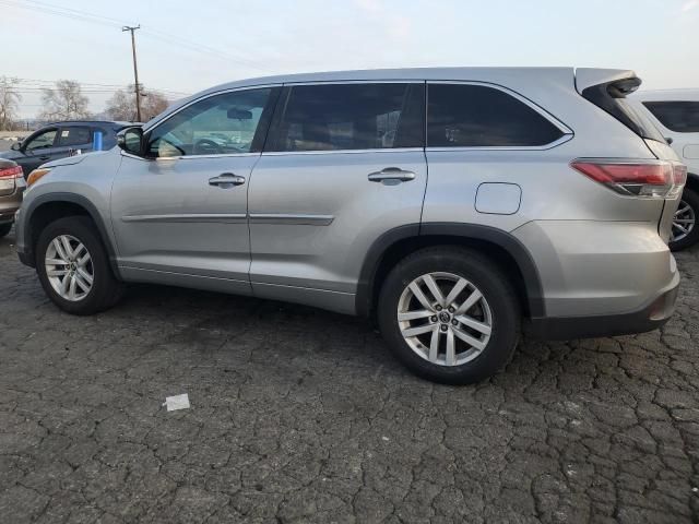 2016 Toyota Highlander LE