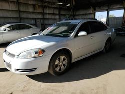 Salvage cars for sale from Copart Phoenix, AZ: 2012 Chevrolet Impala LS