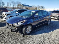 Hyundai salvage cars for sale: 2014 Hyundai Elantra SE