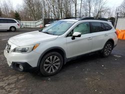 Carros salvage a la venta en subasta: 2015 Subaru Outback 2.5I Limited