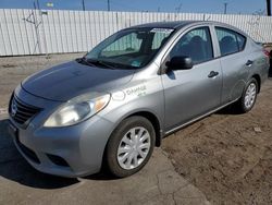 Nissan salvage cars for sale: 2014 Nissan Versa S