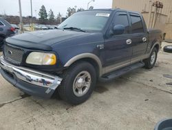 Salvage cars for sale at Gaston, SC auction: 2001 Ford F150 Supercrew