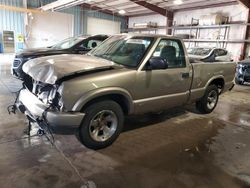 Salvage cars for sale at Eldridge, IA auction: 2001 Chevrolet S Truck S10