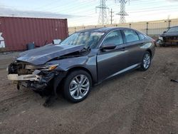 Salvage cars for sale at Elgin, IL auction: 2019 Honda Accord LX