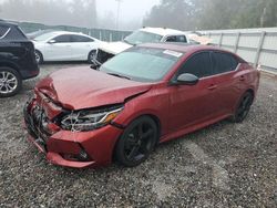 Salvage cars for sale at Riverview, FL auction: 2021 Nissan Sentra SR