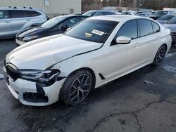 Salvage cars for sale at Exeter, RI auction: 2022 BMW 540 XI