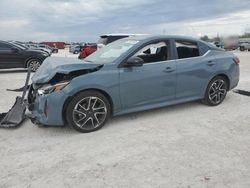 Salvage cars for sale at Arcadia, FL auction: 2024 Nissan Sentra SR