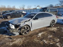 Salvage cars for sale at Chicago Heights, IL auction: 2022 Honda Accord Hybrid Sport