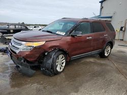 Salvage cars for sale at Memphis, TN auction: 2015 Ford Explorer XLT