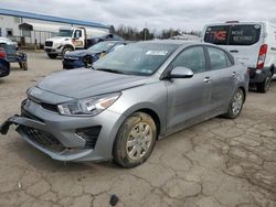 Salvage cars for sale at Pennsburg, PA auction: 2022 KIA Rio LX