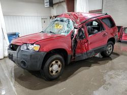 Salvage cars for sale at Leroy, NY auction: 2007 Ford Escape XLS