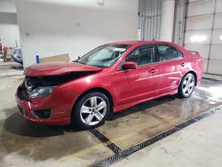 Salvage cars for sale at York Haven, PA auction: 2012 Ford Fusion Sport