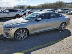 Salvage cars for sale at Las Vegas, NV auction: 2018 Volvo S90 T6 Inscription