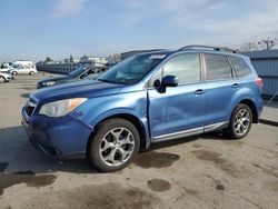 Salvage cars for sale at Bakersfield, CA auction: 2015 Subaru Forester 2.5I Touring