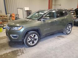 Salvage cars for sale at Appleton, WI auction: 2021 Jeep Compass Limited