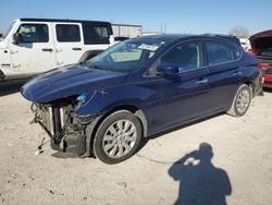 Salvage cars for sale from Copart Haslet, TX: 2016 Nissan Sentra S