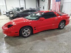 Salvage cars for sale at Cahokia Heights, IL auction: 2002 Pontiac Firebird