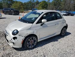 Carros salvage sin ofertas aún a la venta en subasta: 2017 Fiat 500 POP