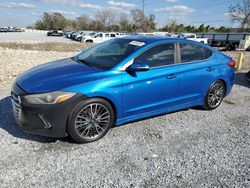 Hyundai salvage cars for sale: 2018 Hyundai Elantra Sport