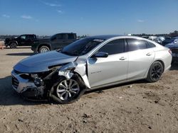 Salvage cars for sale at Houston, TX auction: 2021 Chevrolet Malibu LT