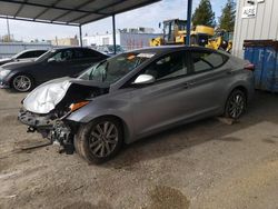 Salvage cars for sale at Sacramento, CA auction: 2016 Hyundai Elantra SE