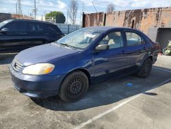 Toyota Corolla ce salvage cars for sale: 2003 Toyota Corolla CE