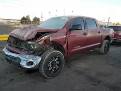 Toyota salvage cars for sale: 2010 Toyota Tundra Crewmax SR5