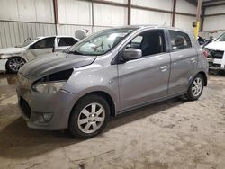 Vehiculos salvage en venta de Copart Pennsburg, PA: 2015 Mitsubishi Mirage ES