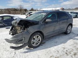 Carros salvage a la venta en subasta: 2017 Ford Edge SEL