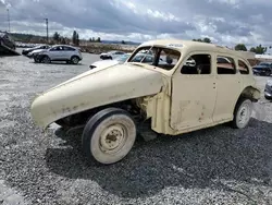 Salvage cars for sale at Mentone, CA auction: 1956 Chrysler Sedan