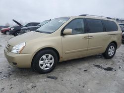 Salvage cars for sale at Wayland, MI auction: 2009 KIA Sedona EX