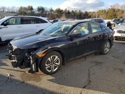 Salvage cars for sale at Exeter, RI auction: 2017 Honda Civic LX