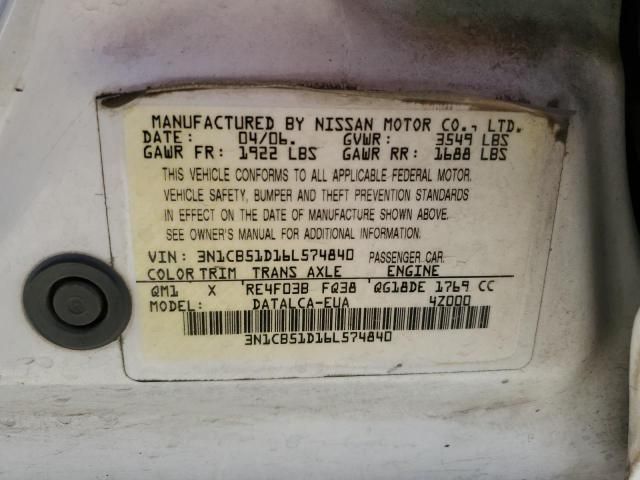 2006 Nissan Sentra 1.8