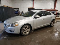 Salvage cars for sale at Center Rutland, VT auction: 2012 Volvo S60 T5