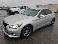 Salvage cars for sale at Van Nuys, CA auction: 2017 Infiniti Q50 Premium