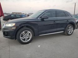 Salvage cars for sale at Grand Prairie, TX auction: 2018 Audi Q5 Premium Plus