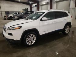 Salvage cars for sale at Avon, MN auction: 2017 Jeep Cherokee Latitude