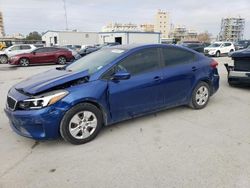 Salvage cars for sale at New Orleans, LA auction: 2018 KIA Forte LX