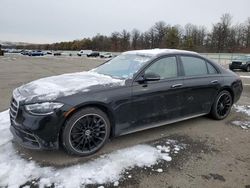 Salvage cars for sale at Brookhaven, NY auction: 2023 Mercedes-Benz S 580 4matic