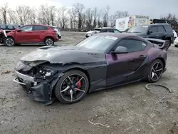 Salvage cars for sale at Baltimore, MD auction: 2022 Toyota Supra Base