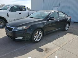 Salvage cars for sale at Sacramento, CA auction: 2013 KIA Optima LX