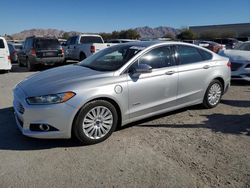 Salvage cars for sale at Las Vegas, NV auction: 2015 Ford Fusion SE Phev