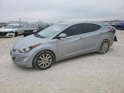 Salvage cars for sale at New Braunfels, TX auction: 2015 Hyundai Elantra SE