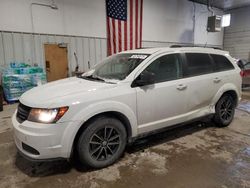 Salvage cars for sale at Des Moines, IA auction: 2017 Dodge Journey SE