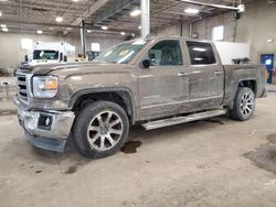 Salvage cars for sale at Blaine, MN auction: 2014 GMC Sierra K1500 SLT