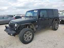 Jeep Wrangler Unlimited Sport salvage cars for sale: 2015 Jeep Wrangler Unlimited Sport