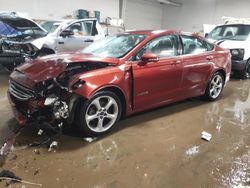 Salvage cars for sale at Elgin, IL auction: 2014 Ford Fusion SE Hybrid