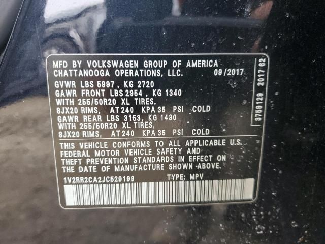 2018 Volkswagen Atlas SEL