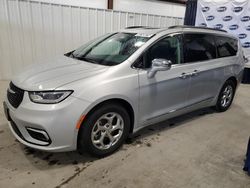 Salvage cars for sale at Byron, GA auction: 2022 Chrysler Pacifica Limited